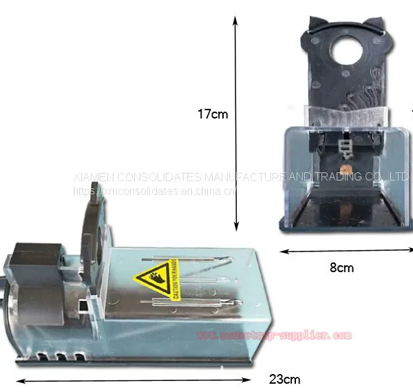 Reusable Plastic Rodent Rat Bait Station Tunnel Mouse Trap photo-5