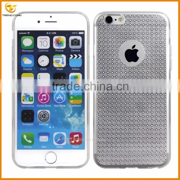 New Products 2016 Electroplating Plating Slim Tpu Case for Iphone 6 photo-2