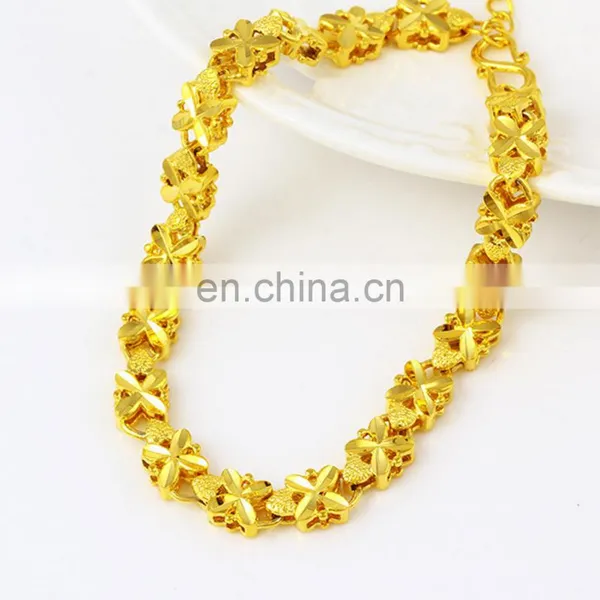 Wholesale Female Classic Gold, Plated Personality Fashion Luxury Gold Jewelry Copper Jewelry With Gold Plated Bracelet/ photo-2