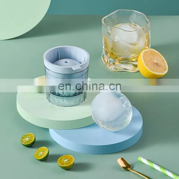 New Style PP Unique 2021 Cool Roundshape Glass Small Plastic Custom Ice Cube Tray photo-4