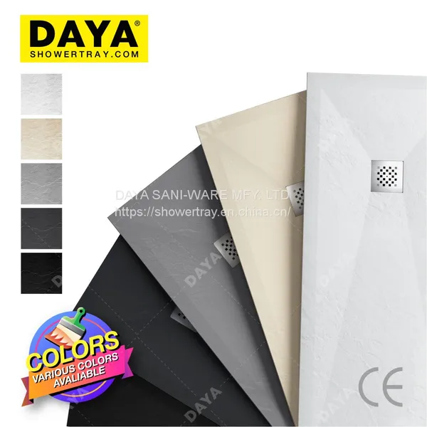 Base Stone Pan Resin Shower Tray photo-4