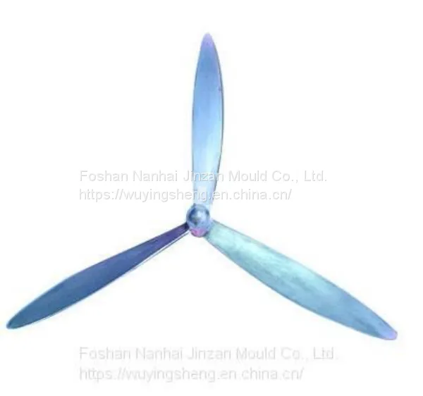 Die casting of aluminum alloy fan blade