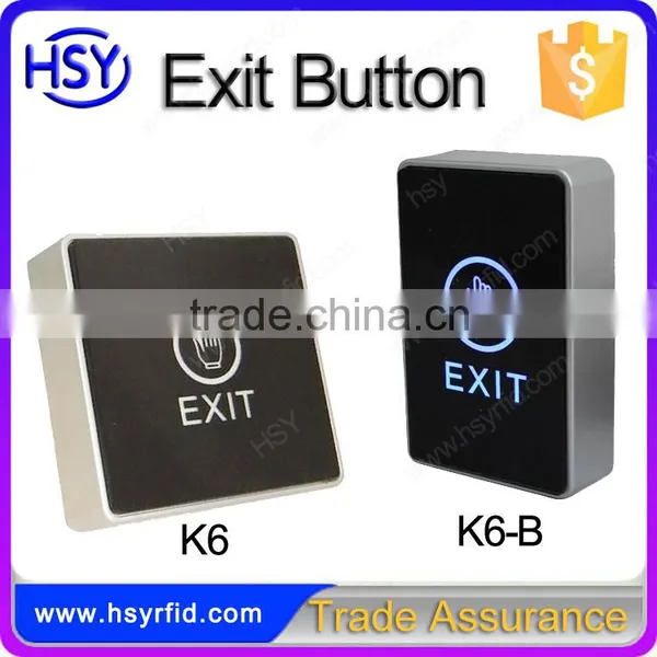 Touch Panel Security Exit Push Button Door Switch With High Quality photo-3