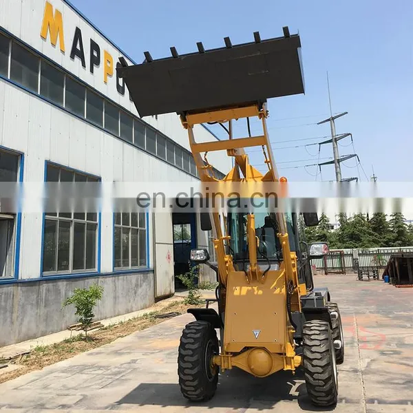 1.2ton 0.55bucket Capacity 4L68 Engine ZL12F New Cabin Front Loader With Shovel Wheeled Loading Shovel photo-3