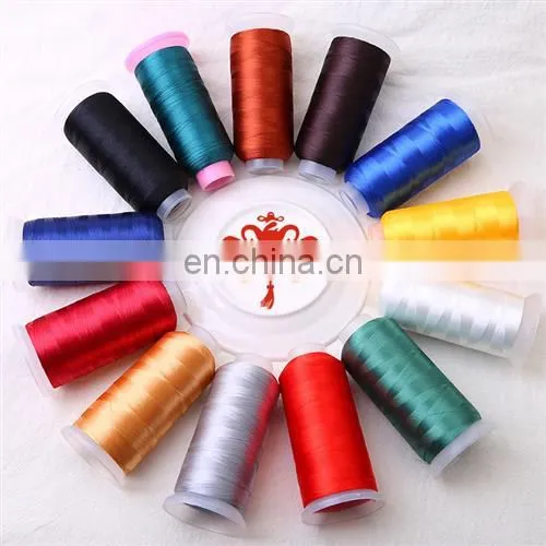 120D/2 100% POLYESTER EMBROIDERY THREAD MANUFACTURING 5000M FOR COMPUTERIZED EMBROIDERY MACHINE USE photo-2