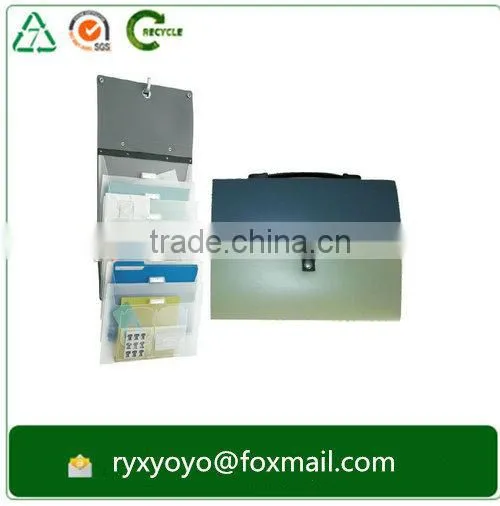 Wholesale pp Plastic Poly Hanging Wall File Holder With Pockets photo-3