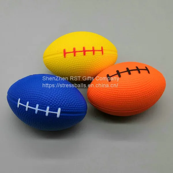 Pu Foam Rugby Ball Anti Stress Ball – Soft and Squishy Rugby pu Foam Ball photo-2