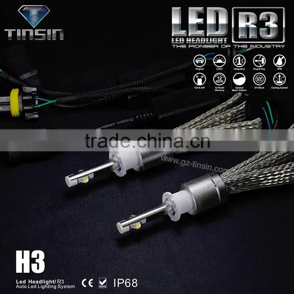 New Arrival Headlight Fanless Car Lights Led Headlamp for Car and Motorcycle photo-4