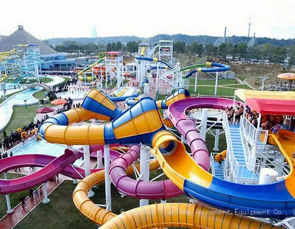 Large Water Slide Equipment Manufacturers Supply Glass Water Entertainment Facilities Suppliers photo-5