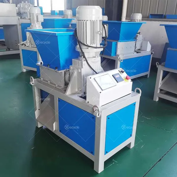 Mini Shredder for Light Metal Plastic Waste Disposal photo-4