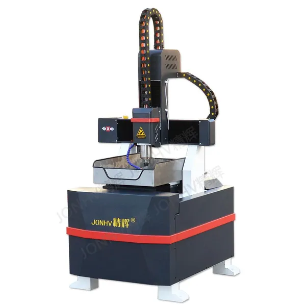 JONHV 3030 4040 6060 Mini Small Cheap Cnc Router With High Precision for Aluminum Brass Metal Stone Jade Pcd Pe Pvc Wood photo-5