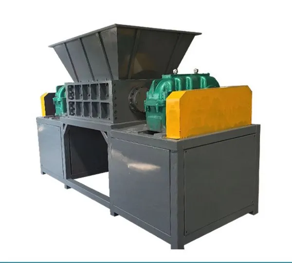 High Efficiency and Energy Saving/textile Shredder Machine /textile Double Shaft Shredder