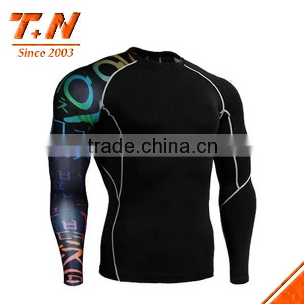 Custom Sublimation Printed Long Sleeve Compression Tights photo-6