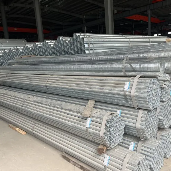 Hot DIP Galvanized Steel Pipe HDG Round Steel Pipe Hollow Section Steel Pipe for Construction Building Scaffolding photo-4