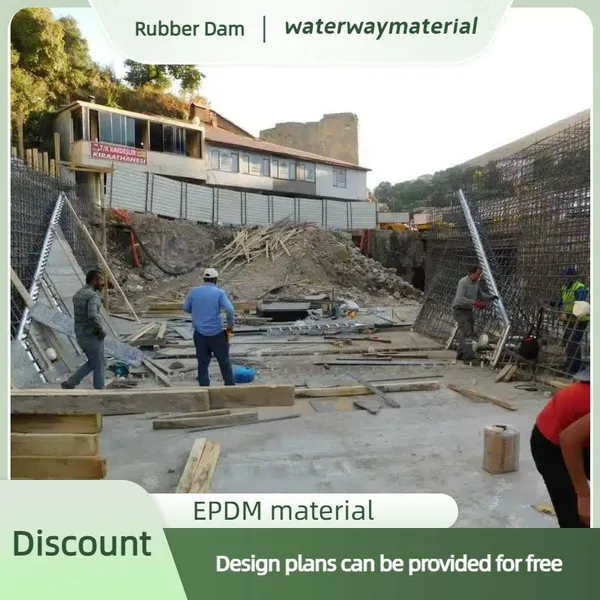 Durable Rubber Weir Dam for Irrigation and Flood Control photo-3