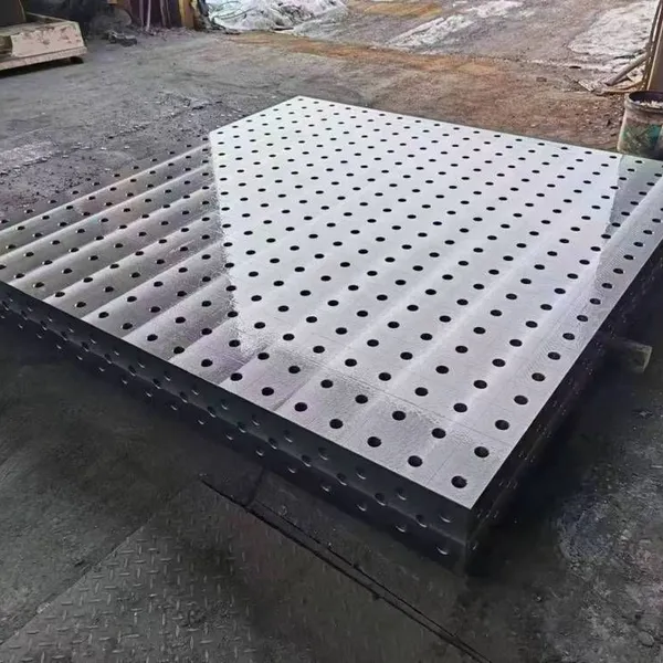 Anti-deformation Riveted and Welded Platform Made of Gray Cast Iron and Steel Parts. Fast Delivery, Customizable, Strong Stability. Junyuan photo-4