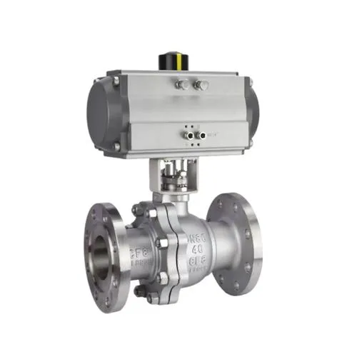 Ultra Low Price Pneumatic Flange Ball Valve Stainless Steel Ball Valve photo-4