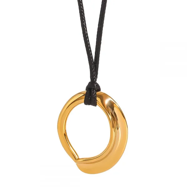 18K PVD Gold Plated Stainless Steel Chain Necklace - Custom Fashion Jewelry photo-5