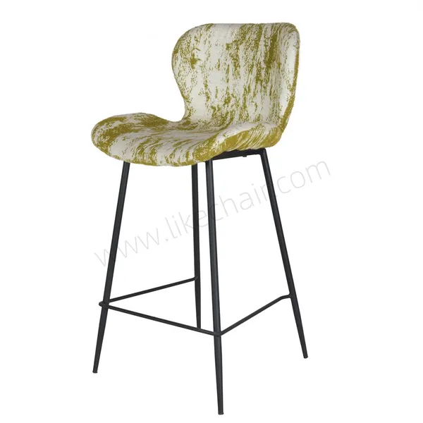 Modern Mini Bar Counter Furniture Metal Legs Classic Wholesale Restaurant Hotel Barber Chairs for Apartment Entry for Wholesome photo-5