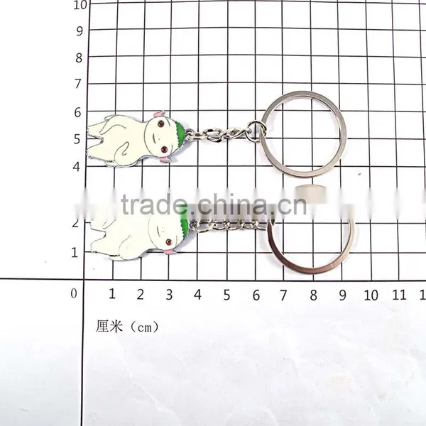Cartoon Characters Key Chain Samples Steel Wire Keychain photo-4