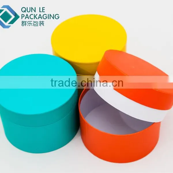 2016 Customized Design Round Paper Christmas Gift Box Packaging photo-2