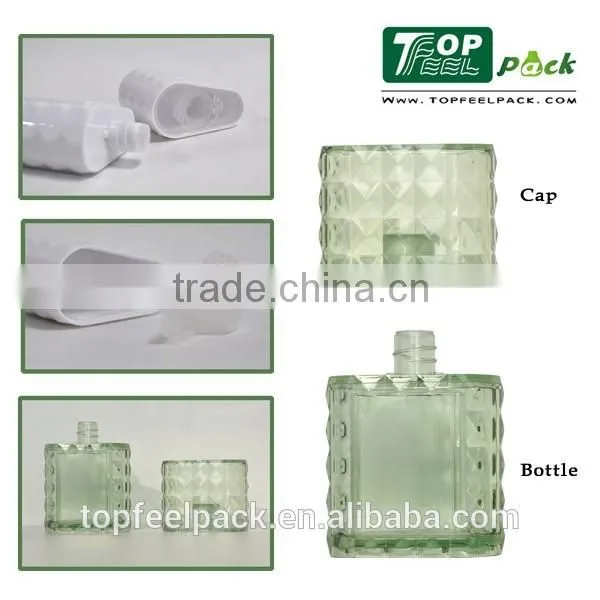 the New Latest Lotion Pump With AS Screw Cap Square Bottle Various Color photo-2