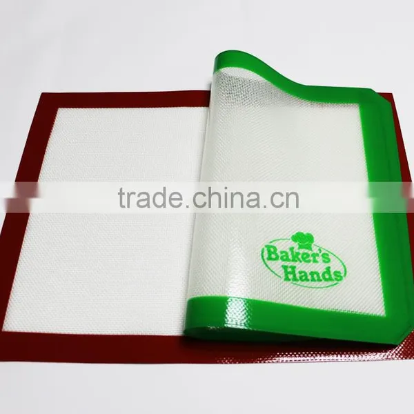 FDA Approved Silicone Baking Anti-slip Mat Custom 40x60cm Non-stick Baking Mats Silicone Hot Pad Pastry Mat photo-3