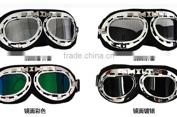 Motorcycle Helmet Glasses Goggles Windproof Glasses Black Helmet Glasses Multicolor photo-2