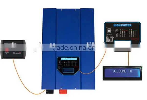 Pure Sine Wave Power Inverter With Solar Charger Powe Inverter 10000w With 40a Solar Charger Controller Solar Power Inverter photo-3