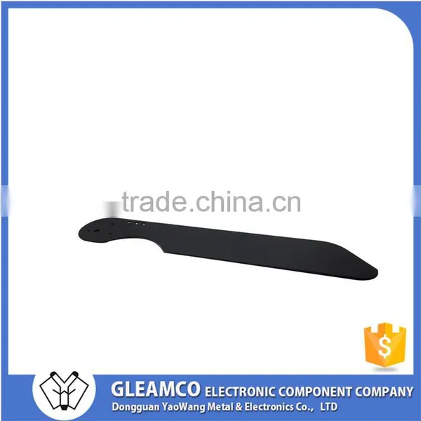 Custom Aluminum Stamping Plate Plating Anodized Black Parts photo-2
