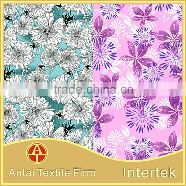 Delicated Digital Flower Design Printed Fabric for Swimwear photo-3
