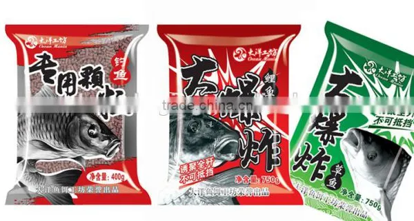 Aluminum Foil Fish Food Packaging Material / Plastic Zipper Lock Bag photo-6