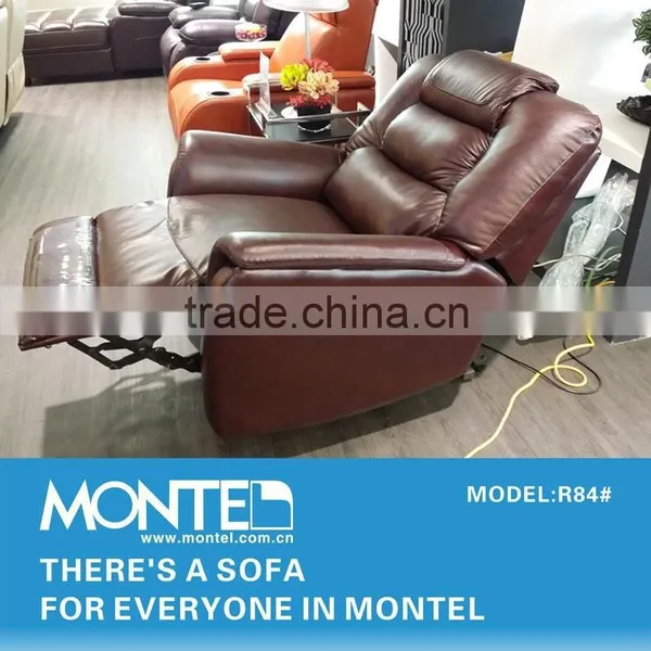 Leather Electric Massage Chair Sofa Living Room Furniture photo-3