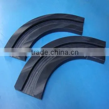 High Quality Uhmwpe Sliding Guide Conveyor Belt PE100 Bend Guide Rail photo-2
