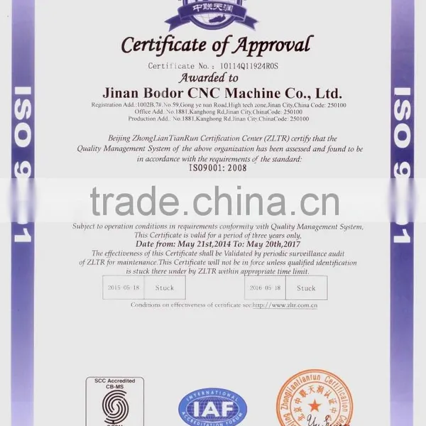 500w Laser Cutting Machine for 6mm Carbon Steel Cutting photo-3