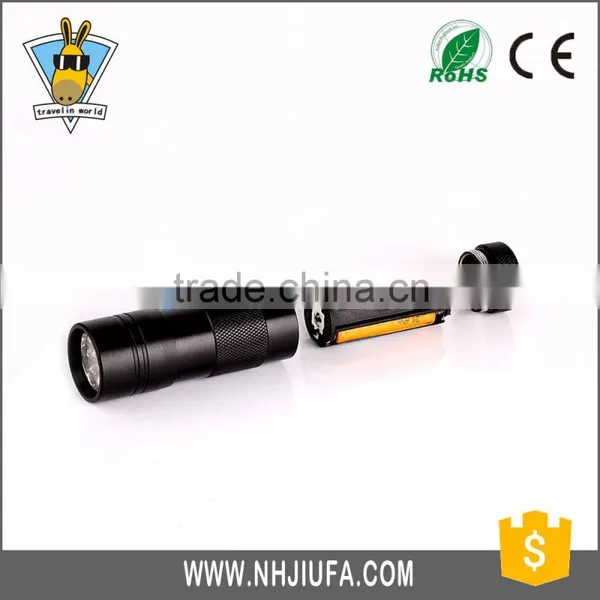 12LED UV Led FlashlightPromotional Gifts uv Led Torch Flashlight uv photo-5