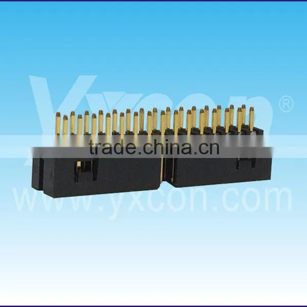 China Supplier 2.0mm Pitch Two Rows Molex Straight Box Header Connector photo-3