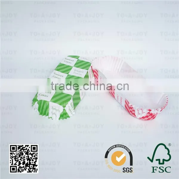 Boat Shape Party Wedding Stripe Bread Cake Wrapper photo-4