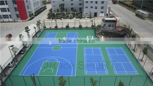 SPU Paint Sports Court Flooring Material photo-4