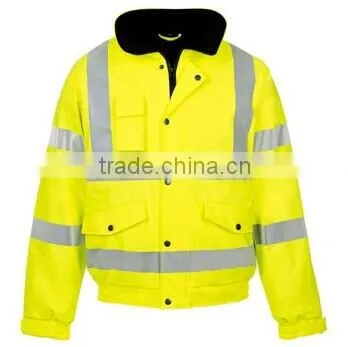 EN20471 High Visibility Fluorescent Color Reflective Safety Jacket photo-2