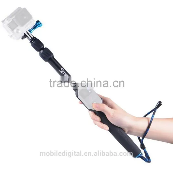 Smatree SmaPole S2 Aluminum Handheld Go Pro Pole Smatree Protective ClipCase for WiFi Remote Controller for GoPro Hero 4 photo-4