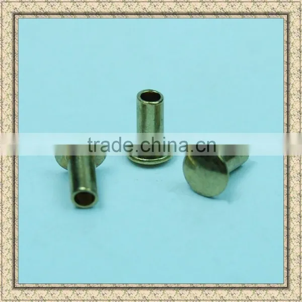 Nickle Plate Tubular Rivet Rivet, Hot Sale Flat Semi Tubular Rivet photo-2