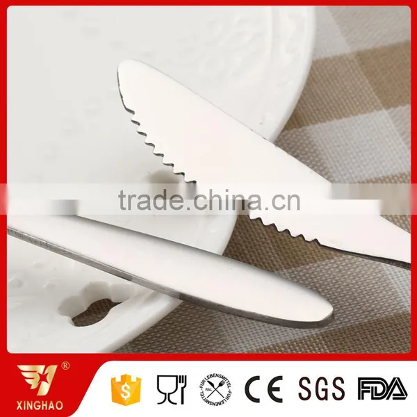 High Quality SS201Cake Server Fruit Fork and Knife for Party photo-5