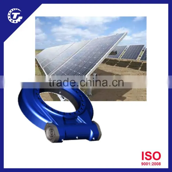 230v ac Motor 5 Inch Vertical Slew Drive With Flang for Solar Tracker System Elevation Rotation photo-2