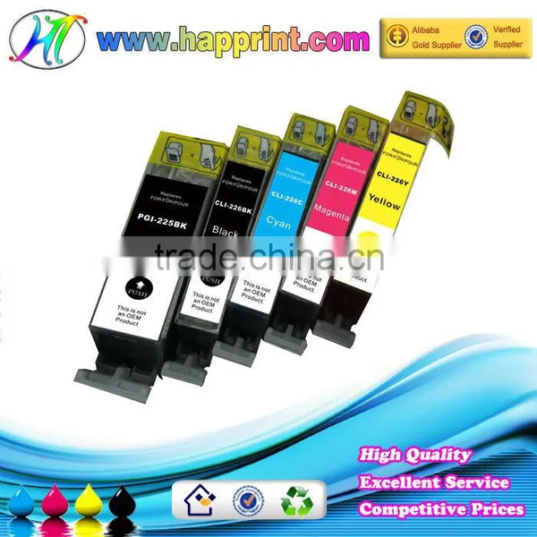 Wholesale Printer Inkjet Ink Cartridge for Canon PGI-225 CLI-226 Compatible Ink Cartridge for Canon Printer