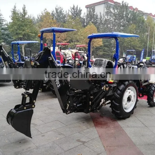 Mini Tractor With Backhoe photo-3