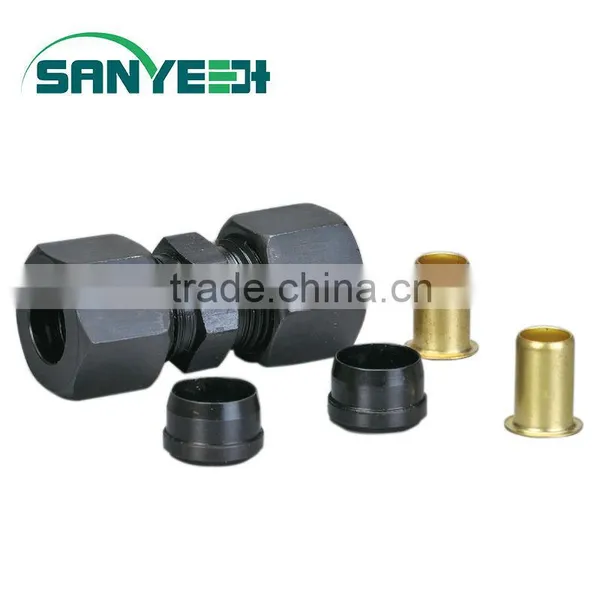 Seven Unit Pieces of Iron Straight Fittings photo-2