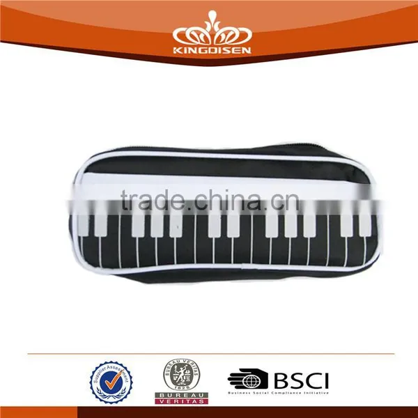 Cute Piano Keys Print Pencil Case photo-3