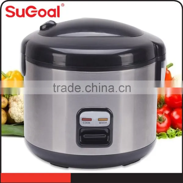 1.8L Stainless Steel Rice Cooker With Steam Tray photo-2