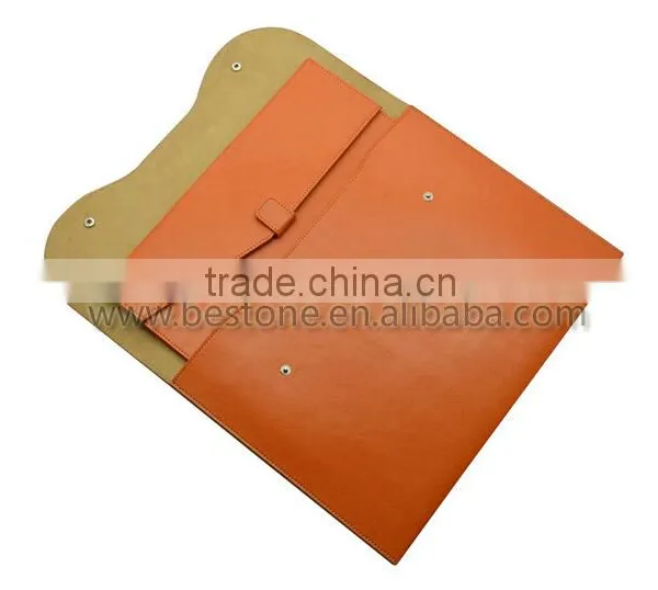 Fully Custom Leather File Document Bag Pocket photo-4